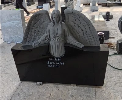 Granit Angel Statue for gravsten