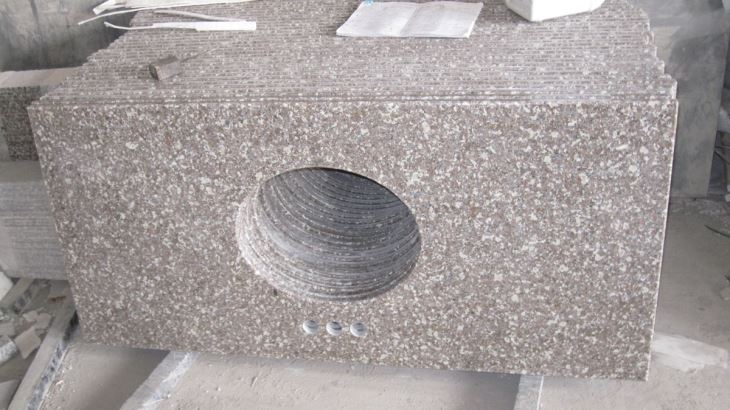 Chinese Deer Brown Granite G648 Vanity Tops