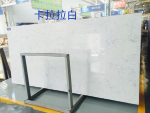 Bianco Carrara hvid kvarts plader til bordplader