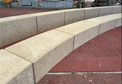 Bueform Beige Kalksten udendørs trappe